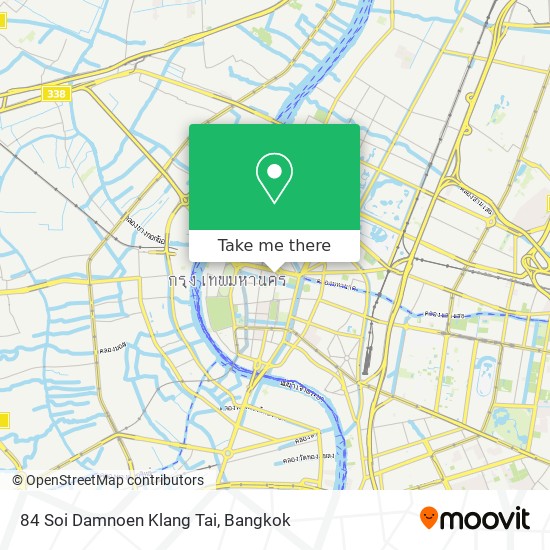 84 Soi Damnoen Klang Tai map