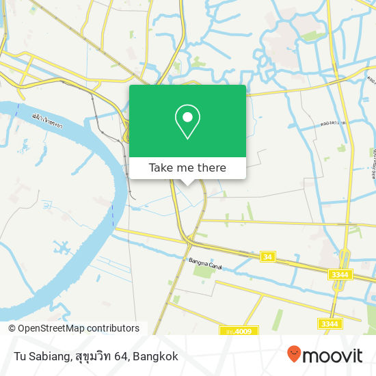 Tu Sabiang, สุขุมวิท 64 map
