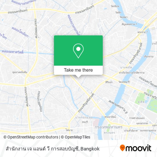 สำนักงาน เจ แอนด์ วี การสอบบัญชี map