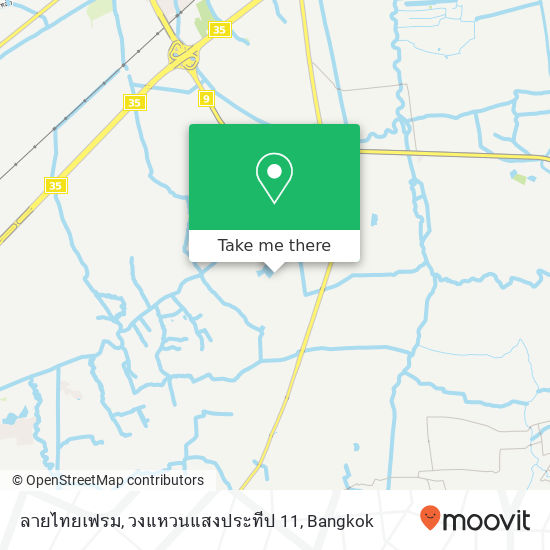 ลายไทยเฟรม, วงแหวนแสงประทีป 11 map