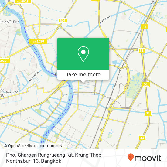 Pho. Charoen Rungrueang Kit, Krung Thep-Nonthaburi 13 map