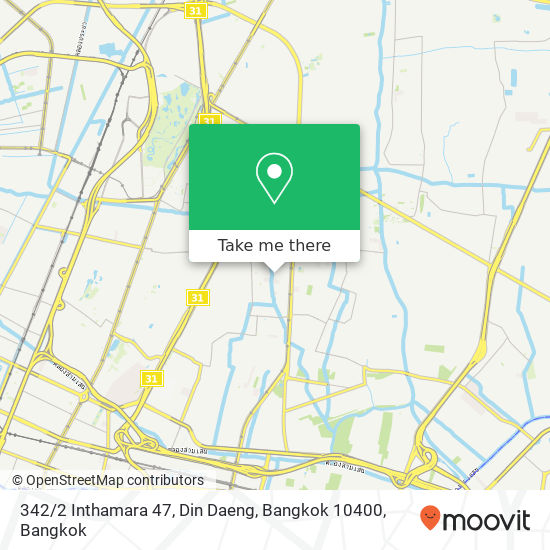 342 / 2 Inthamara 47, Din Daeng, Bangkok 10400 map