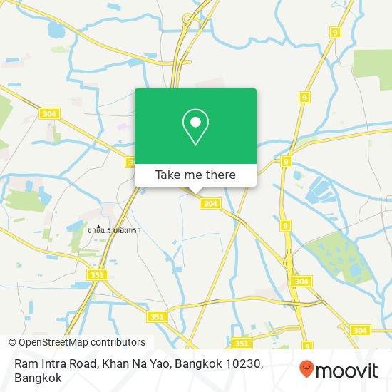 Ram Intra Road, Khan Na Yao, Bangkok 10230 map
