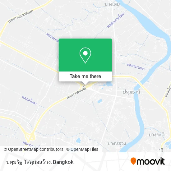 ปทุมรัฐ วัสดุก่อสร้าง map