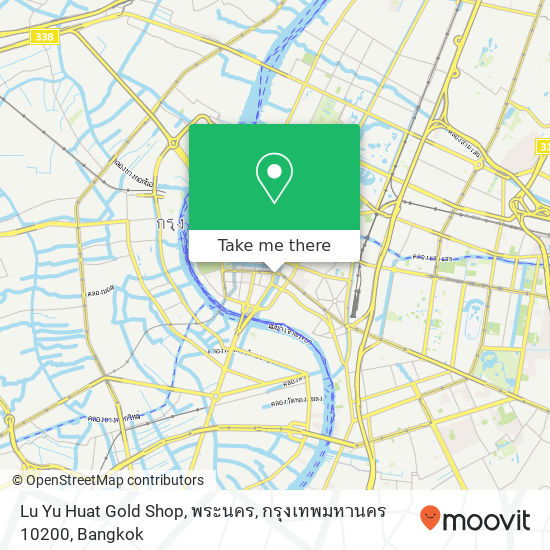 Lu Yu Huat Gold Shop, พระนคร, กรุงเทพมหานคร 10200 map