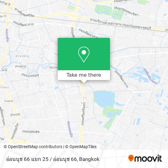 อ่อนนุช 66 แยก 25 / อ่อนนุช 66 map