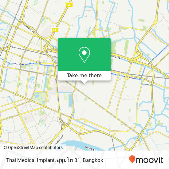 Thai Medical Implant, สุขุมวิท 31 map