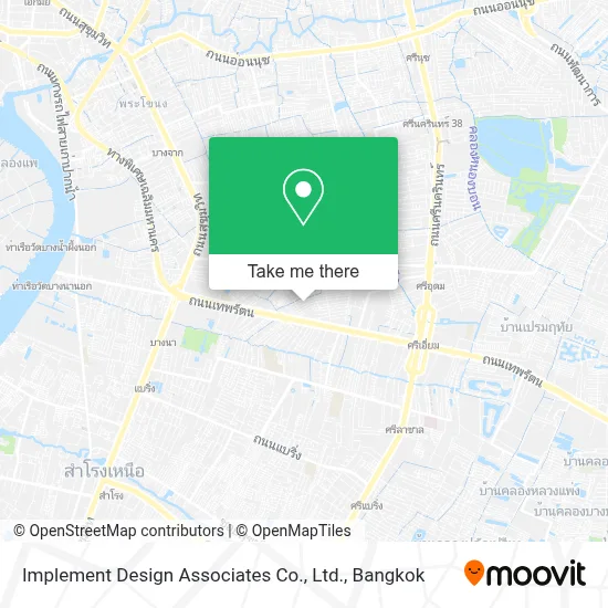Implement Design Associates Co., Ltd. map