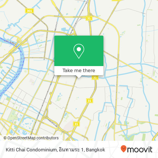 Kitti Chai Condominium, อินทามระ 1 map