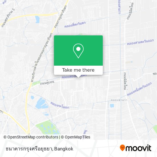 ธนาคารกรุงศรีอยุธยา map