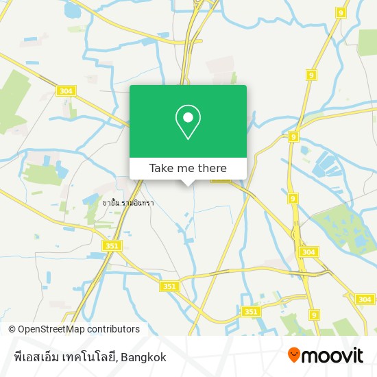 พีเอสเอ็ม เทคโนโลยี map