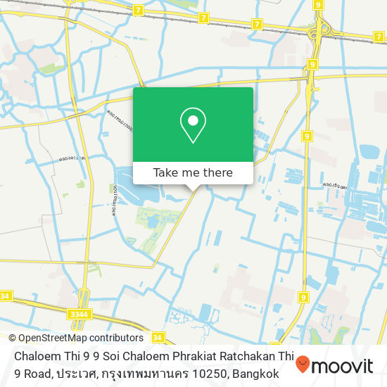 Chaloem Thi 9 9 Soi Chaloem Phrakiat Ratchakan Thi 9 Road, ประเวศ, กรุงเทพมหานคร 10250 map