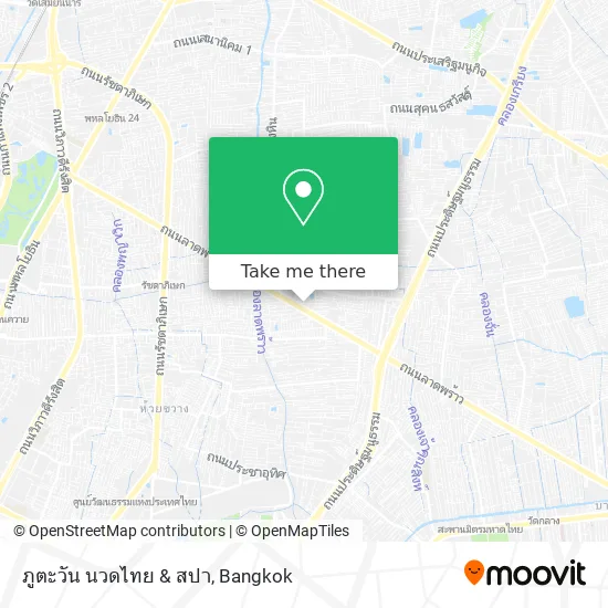ภูตะวัน นวดไทย & สปา map