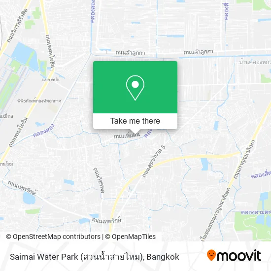 Saimai Water Park (สวนน้ำสายไหม) map