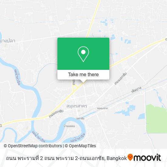 ถนน พระรามที่ 2 ถนน พระราม 2-ถนนเอกชัย map