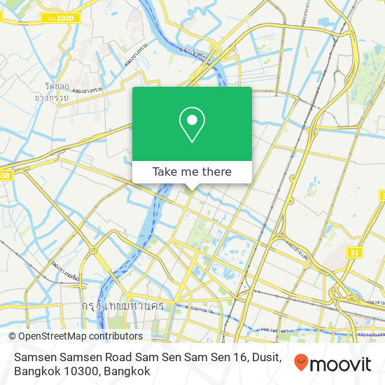 Samsen Samsen Road Sam Sen Sam Sen 16, Dusit, Bangkok 10300 map