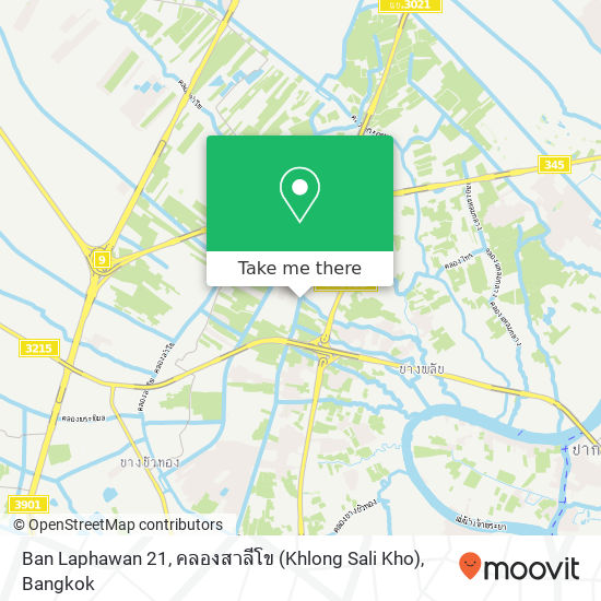 Ban Laphawan 21, คลองสาลีโข (Khlong Sali Kho) map