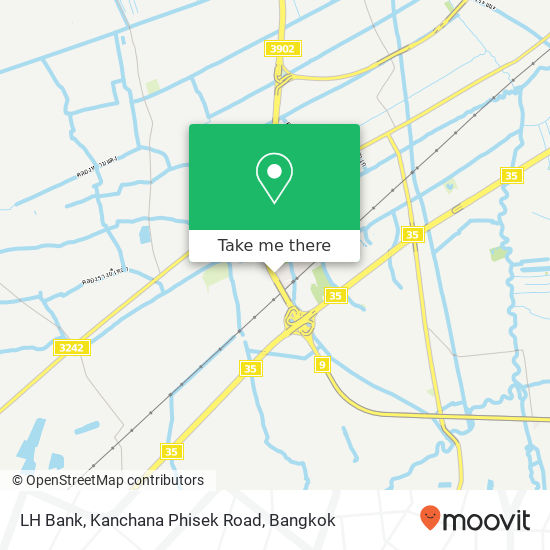 LH Bank, Kanchana Phisek Road map