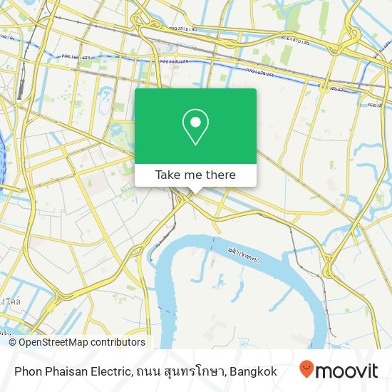 Phon Phaisan Electric, ถนน สุนทรโกษา map