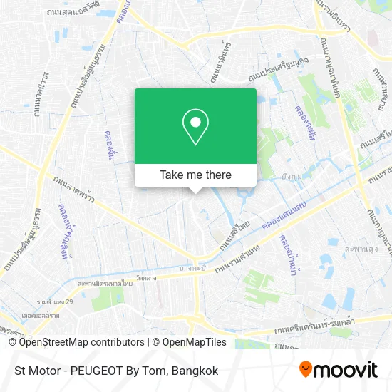 St Motor - PEUGEOT By Tom map