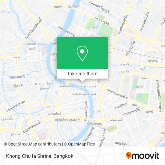 Khong Chu Ia Shrine map