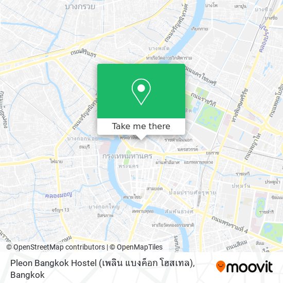 Pleon Bangkok Hostel (เพลิน แบงค็อก โฮสเทล) map