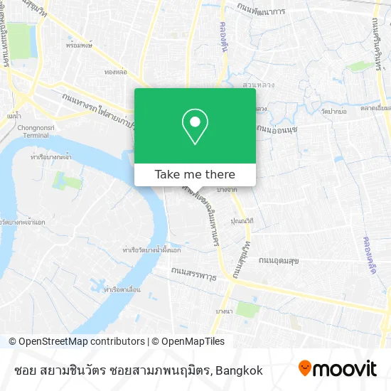 ซอย สยามชินวัตร ซอยสามภพนฤมิตร map