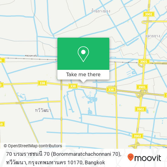 70 บรมราชชนนี 70 (Borommaratchachonnani 70), ทวีวัฒนา, กรุงเทพมหานคร 10170 map