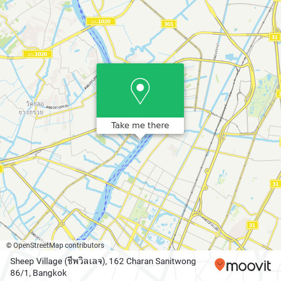 Sheep Village (ชีพวิลเลจ), 162 Charan Sanitwong 86 / 1 map