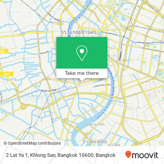 2 Lat Ya 1, Khlong San, Bangkok 10600 map