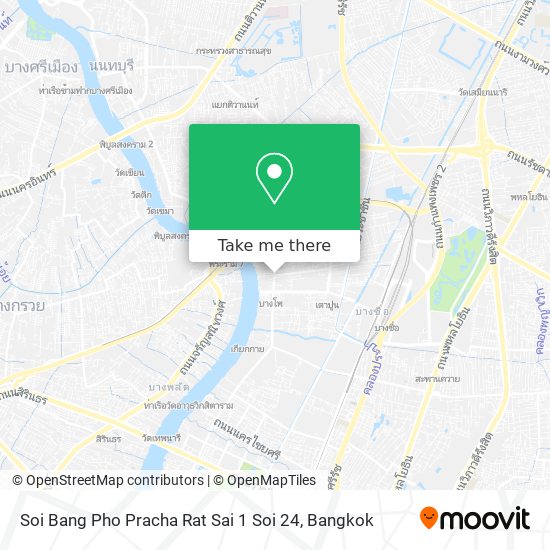 Soi Bang Pho Pracha Rat Sai 1 Soi 24 map