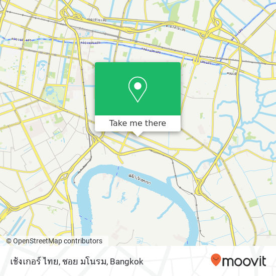 เช้งเกอร์ ไทย, ซอย มโนรม map