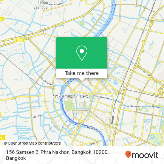 156 Samsen 2, Phra Nakhon, Bangkok 10200 map