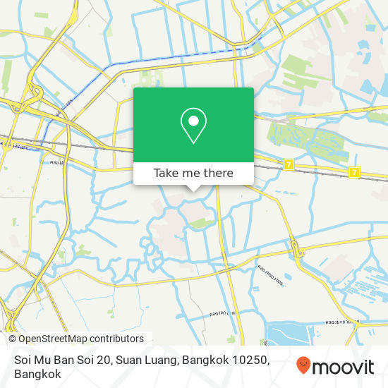 Soi Mu Ban Soi 20, Suan Luang, Bangkok 10250 map