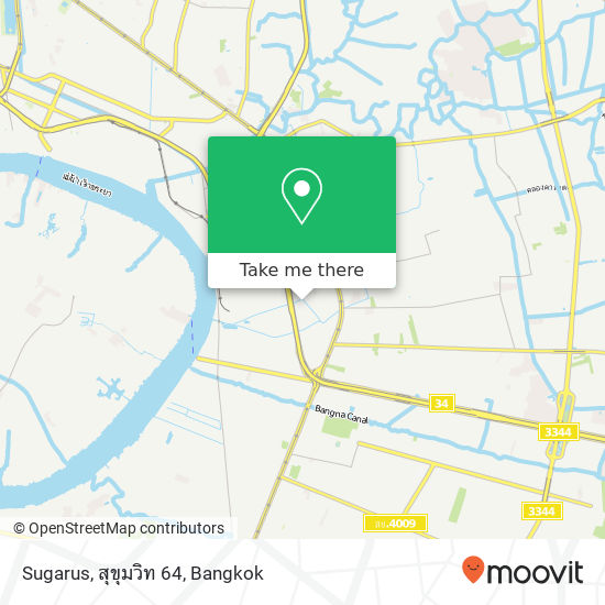 Sugarus, สุขุมวิท 64 map