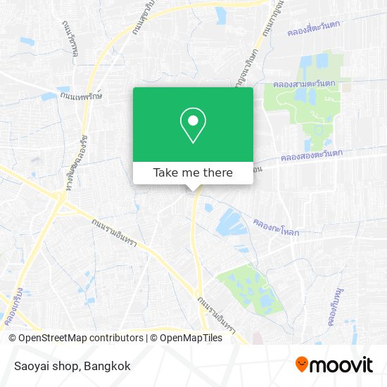 Saoyai shop map