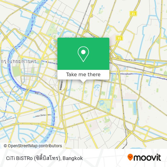 CiTi BiSTRo (ซิตี้บิสโทร) map