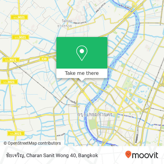 ชัยเจริญ, Charan Sanit Wong 40 map