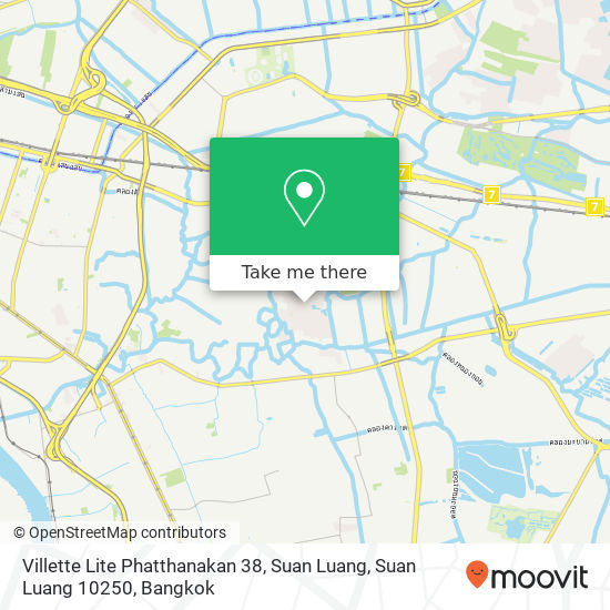 Villette Lite Phatthanakan 38, Suan Luang, Suan Luang 10250 map
