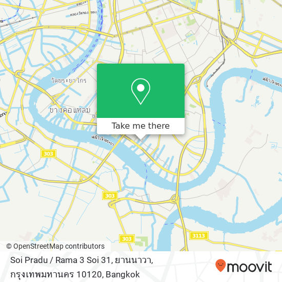 Soi Pradu / Rama 3 Soi 31, ยานนาวา, กรุงเทพมหานคร 10120 map