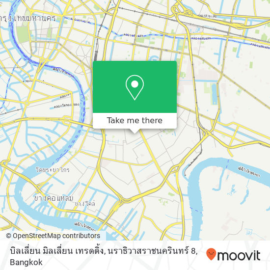 บิลเลี่ยน มิลเลี่ยน เทรดดิ้ง, นราธิวาสราชนครินทร์ 8 map