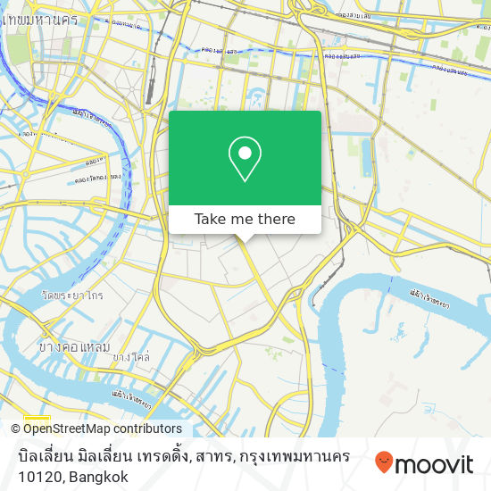 บิลเลี่ยน มิลเลี่ยน เทรดดิ้ง, สาทร, กรุงเทพมหานคร 10120 map