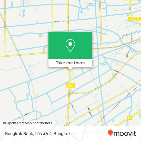 Bangkok Bank, บางแค 4 map