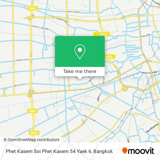 Phet Kasem Soi Phet Kasem 54 Yaek 6 map
