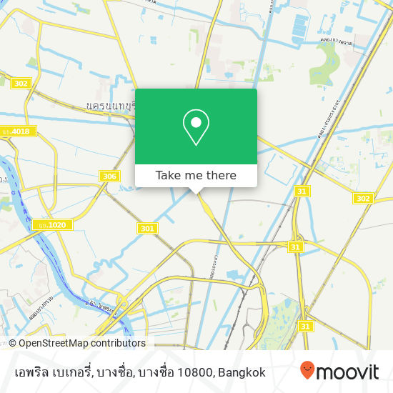 เอพริล เบเกอรี่, บางซื่อ, บางซื่อ 10800 map