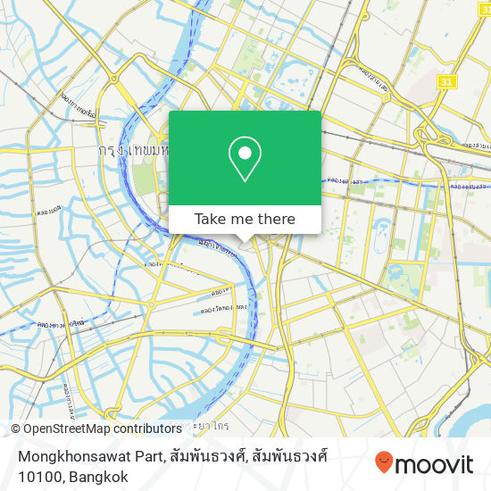 Mongkhonsawat Part, สัมพันธวงศ์, สัมพันธวงศ์ 10100 map