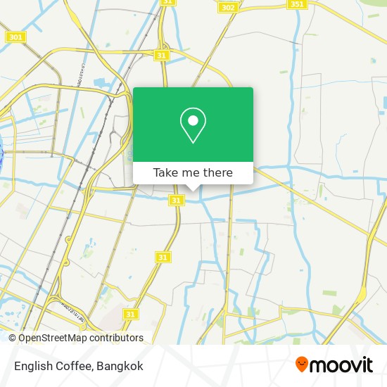 English Coffee map