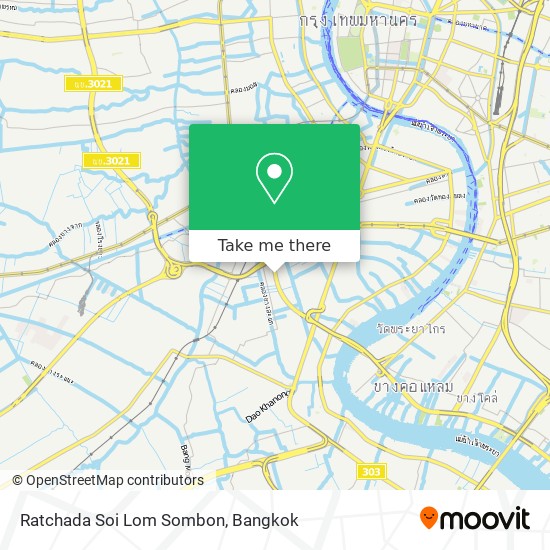 Ratchada Soi Lom Sombon map