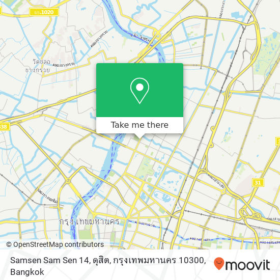 Samsen Sam Sen 14, ดุสิต, กรุงเทพมหานคร 10300 map