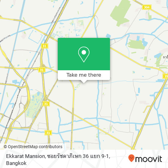 Ekkarat Mansion, ซอยรัชดาภิเษก 36 แยก 9-1 map